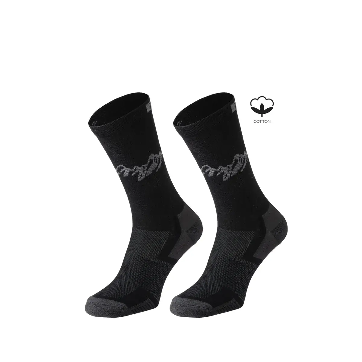 R2 Шкарпетки R2 Hike 2Pack чорний, сірий