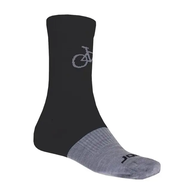 Sensor Шкарпетки Sensor Tour Merino Wool чорний/сірий