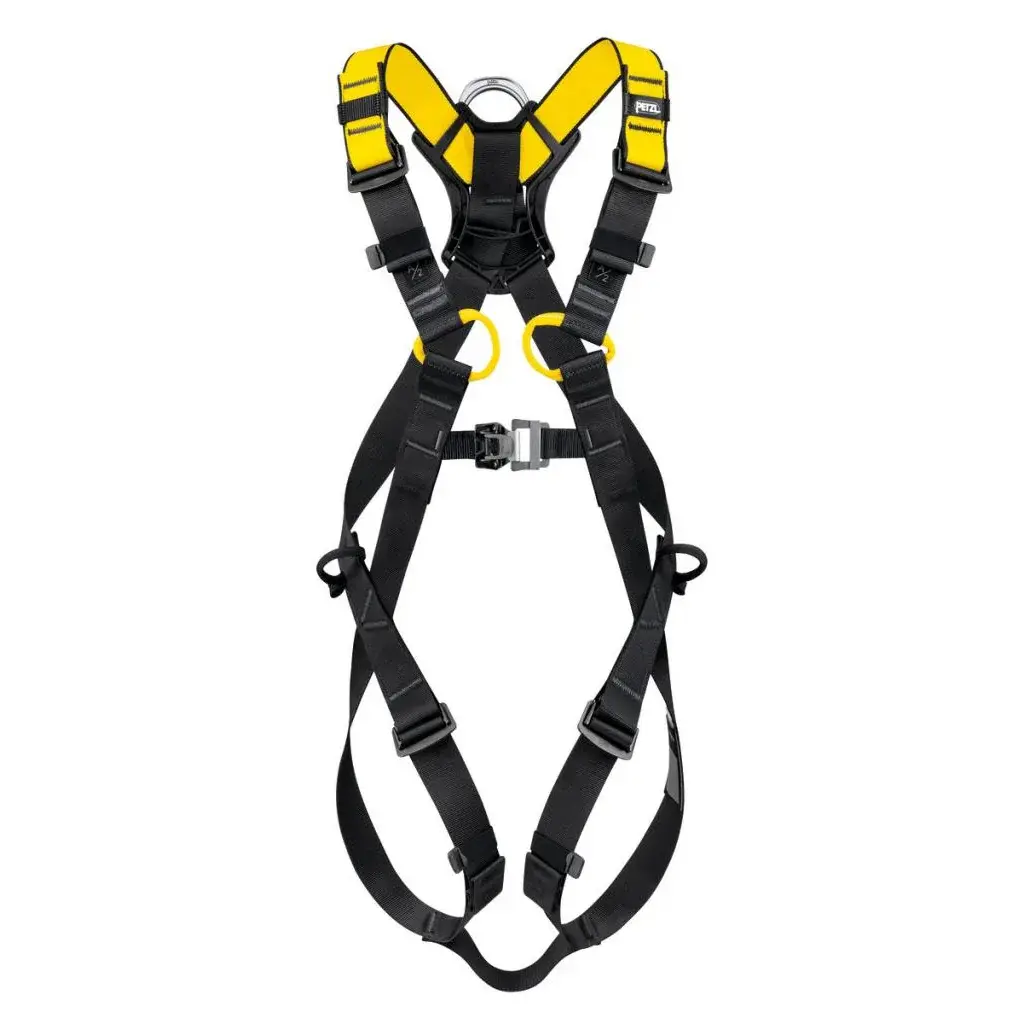 Petzl Страхувальна система утримувальна Petzl Newton European version Black/yellow