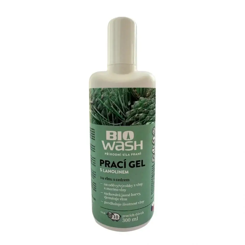 BioWash Гель для прання вовни з кедром BioWash 300ml