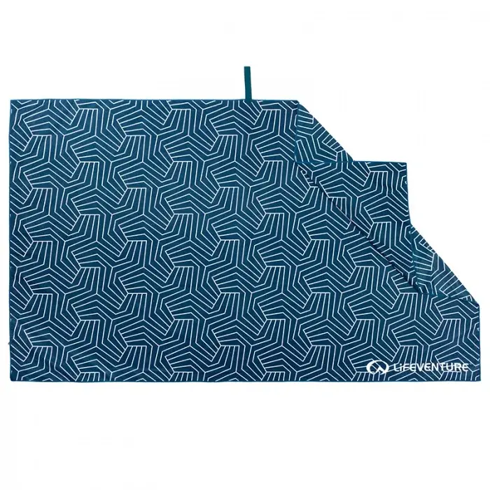 Lifeventure Рушник Lifeventure Printed SoftFibre Trek Towel Giant Navy