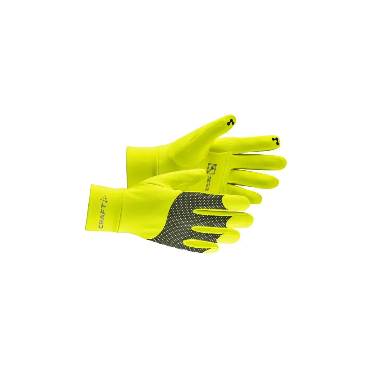 Craft Рукавички Craft ADV Lumen Fleece жовтий