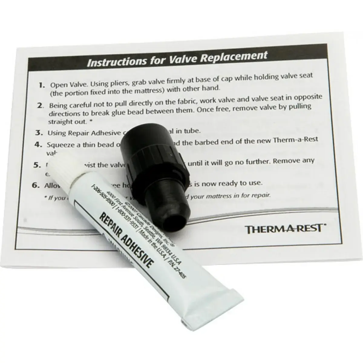Therm-a-rest Ремкомплект для клапана Therm-a-rest Classic Valve Repair Kit