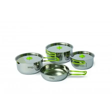 Набір посуду Pinguin Trio Steel L