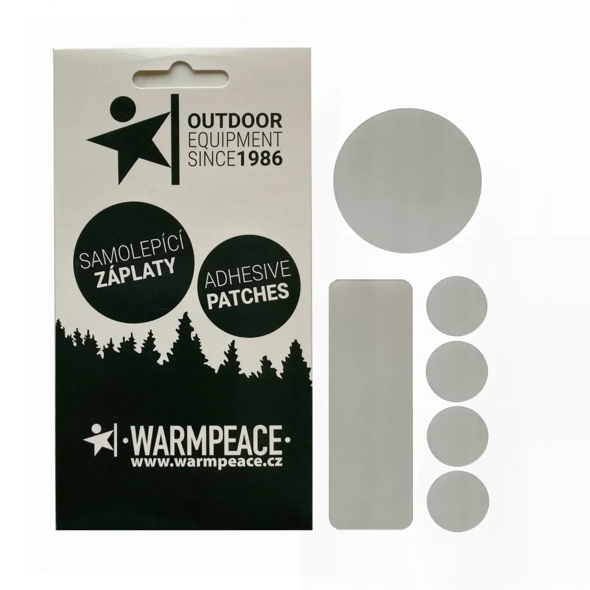 Warmpeace Латки самоклейні Warmpeace mix 6 шт.