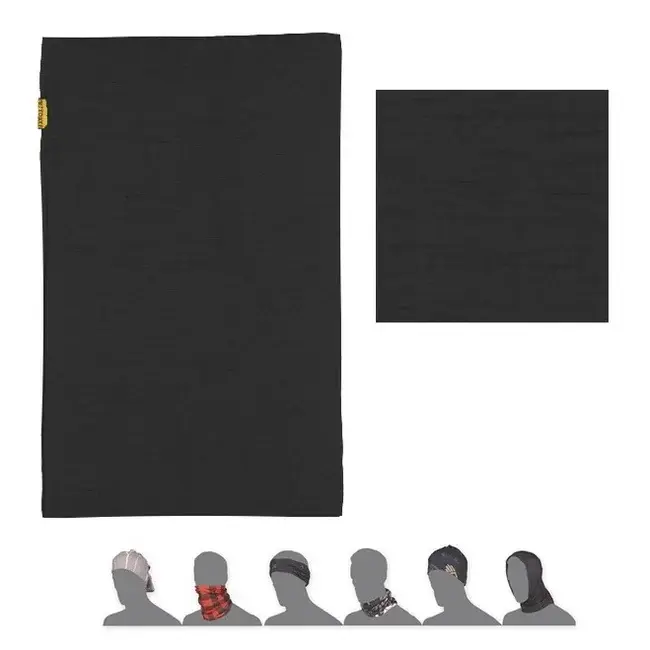 Sensor Баф Sensor Tube Merino Wool чорний