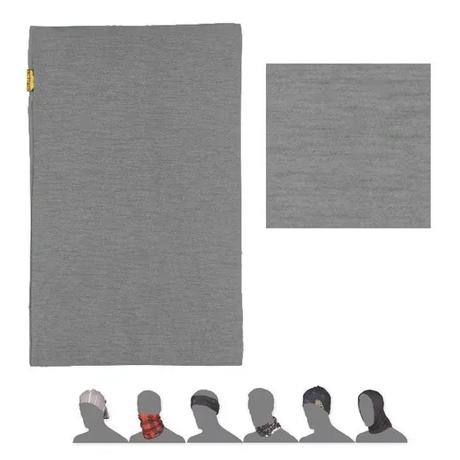 Sensor Баф Sensor Tube Merino Wool сірий
