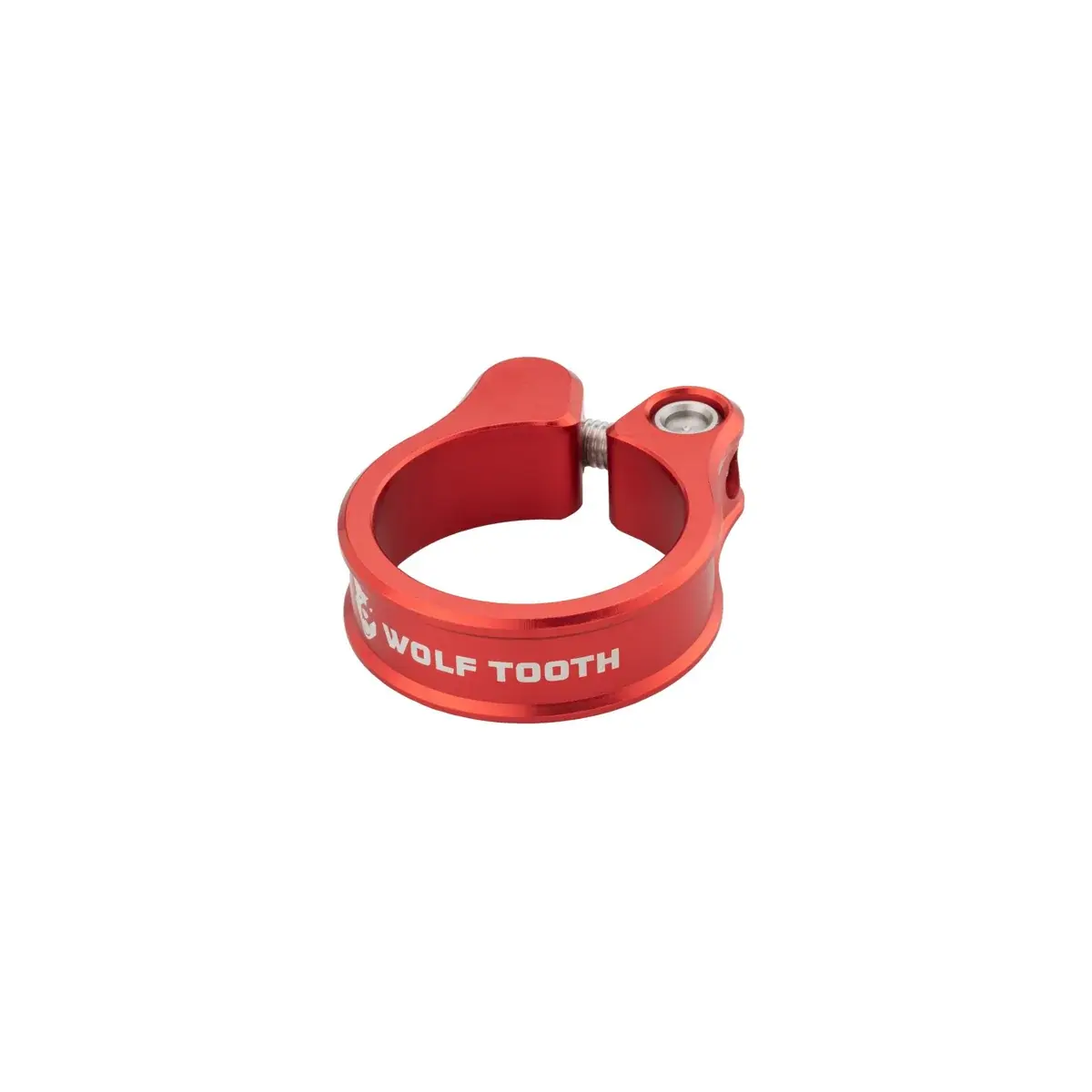 WolfTooth Хомут підсідельного штиря WolfTooth 31.8mm червоний