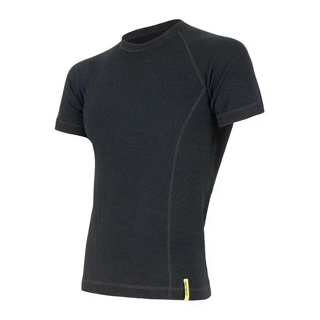 Sensor Футболка чоловіча Sensor Merino DF чорний