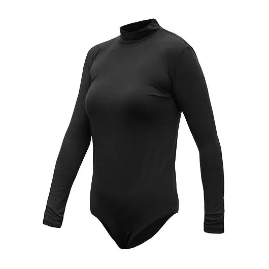 Sensor Боді з довгим рукавом жіноче Sensor Merino Air чорний