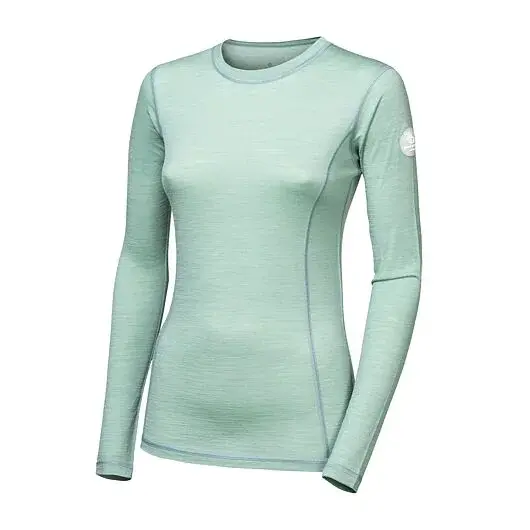 Sensor Лонгслів жіночий Sensor Merino Air basil green