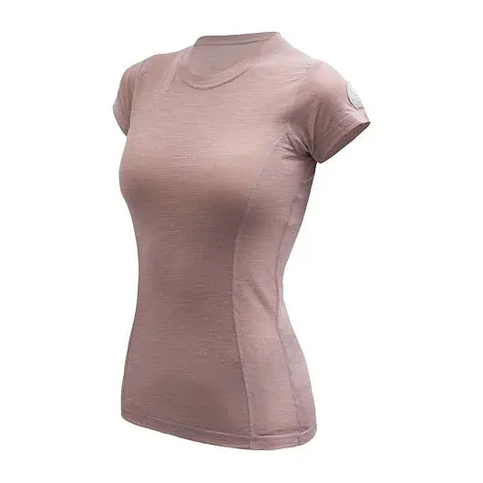 Sensor Футболка жіноча з коротким рукавом Sensor Merino Air dusty pink