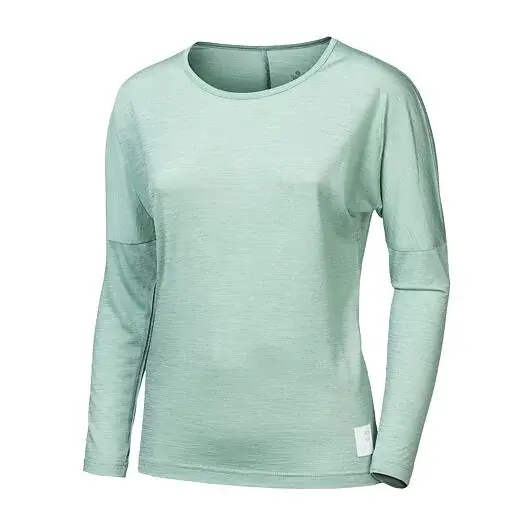 Sensor Лонгслів жіночий Sensor Merino Air traveller basil green
