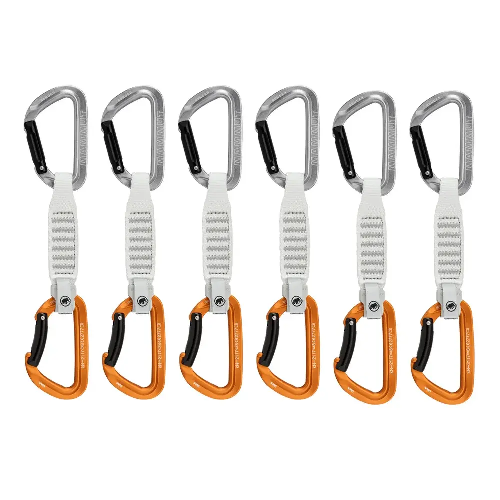 Mammut Набір відтяжок Mammut Sender Keylock 12cm 6-pack