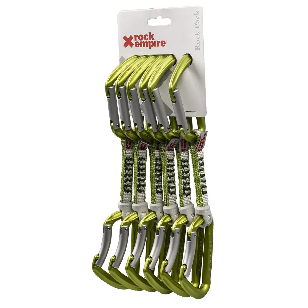 Rock Empire Набір відтяжок Rock Empire Komplet set Rock Pack Racer D13 Світло-зелений 11cm 6ks