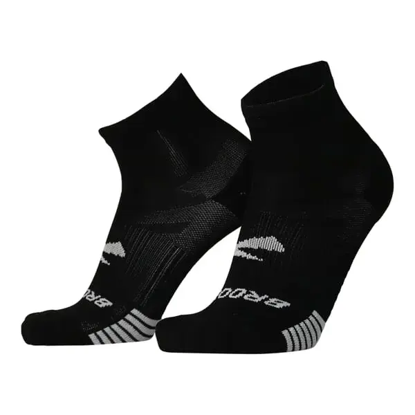 Brooks Набір шкарпеток Brooks Ghost LIte Quarter 2-pack чорний