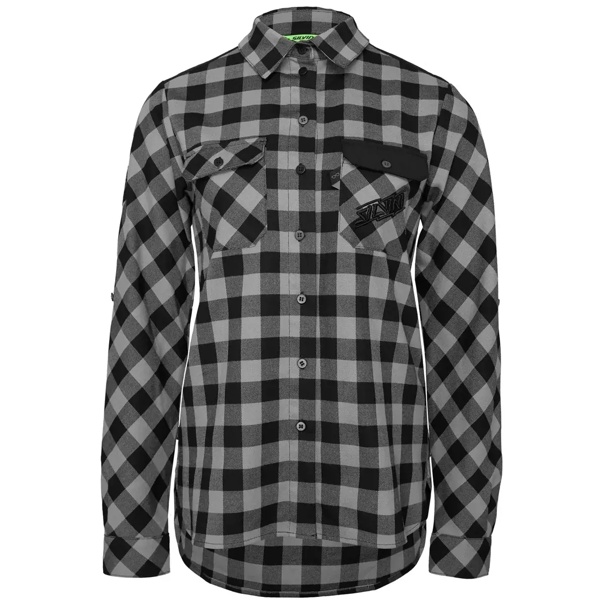 Silvini Сорочка жіноча Silvini WJ2132 Briona grey-black