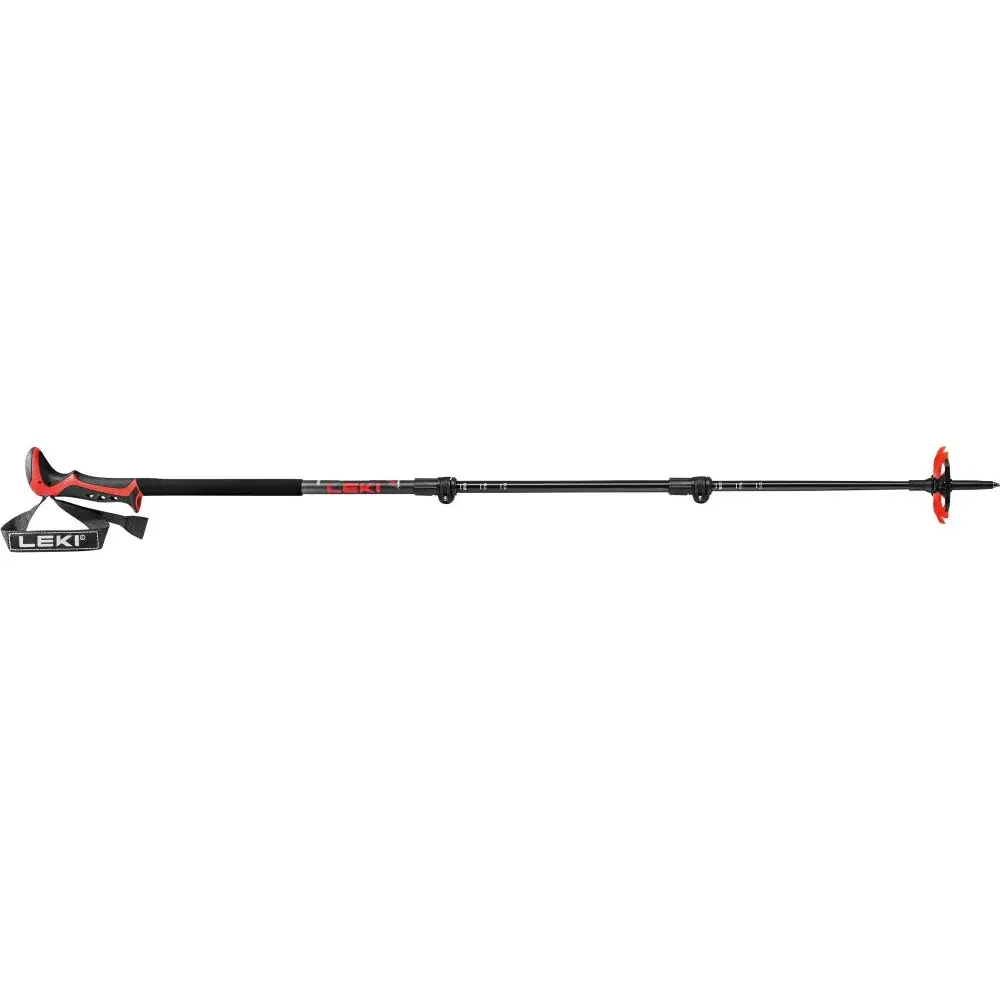 Leki Палиці для скітуру Leki Haute Route 3 dark anthracite-dark red-black 110-150cm