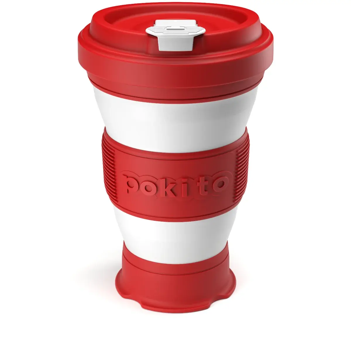 Pokito Чашка складана Pokito 3v1 475ml вишневий