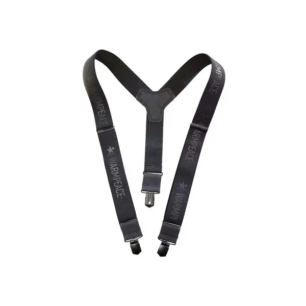 Warmpeace Підтяжки універсальні Warmpeace black