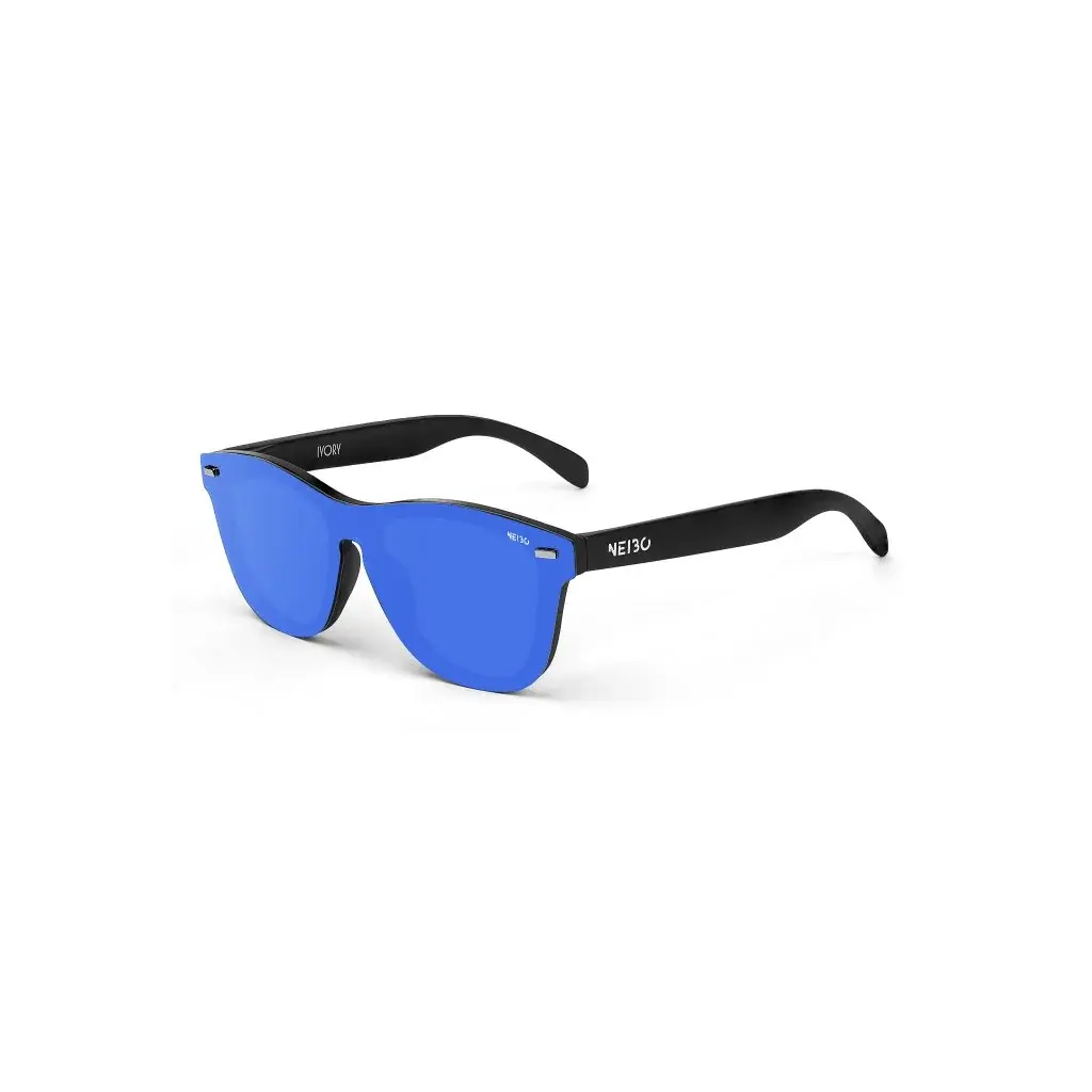 NEIBO Сонцезахисні окуляри NEIBO Ivory Black/blue