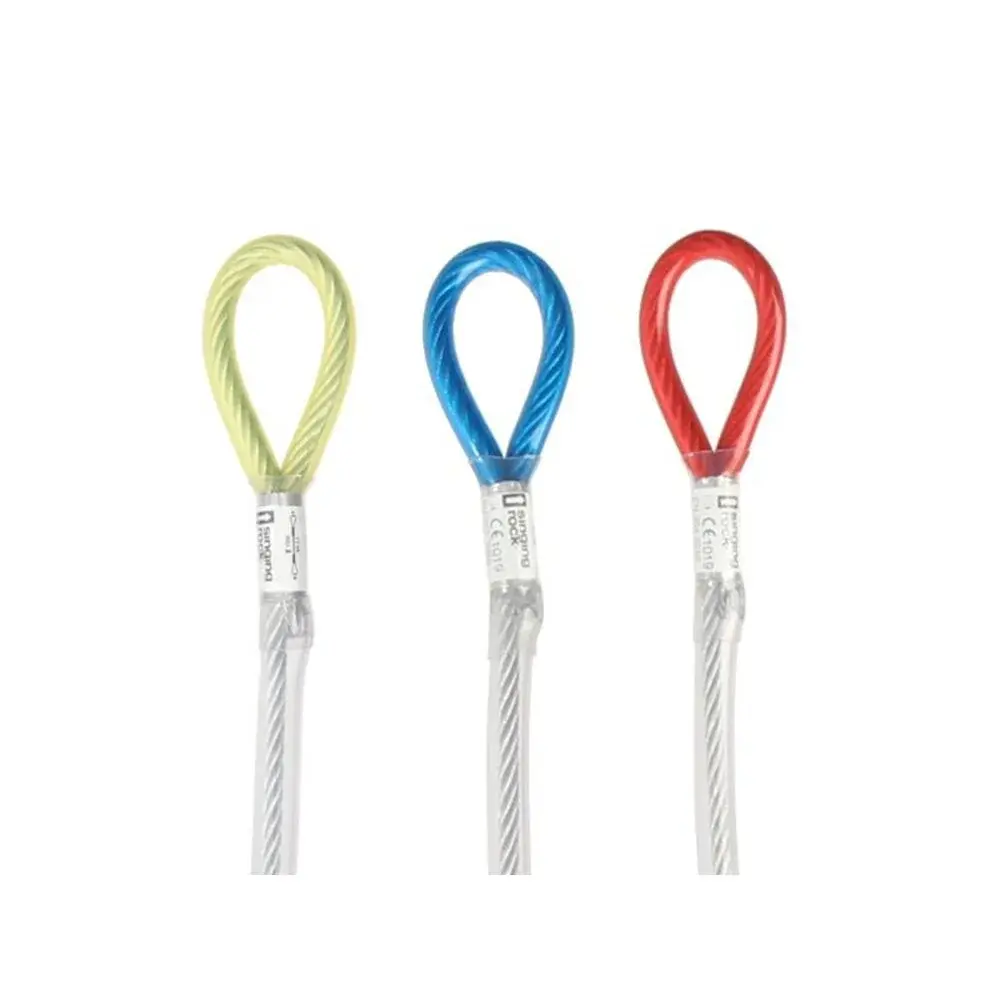 Singing Rock Петля Singing Rock Steel Lanyard "I" 180 cm червоний