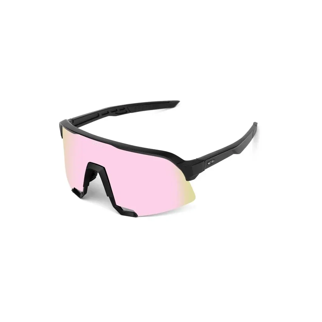 NEIBO Окуляри спортивні NEIBO Hawk Black/rose gold
