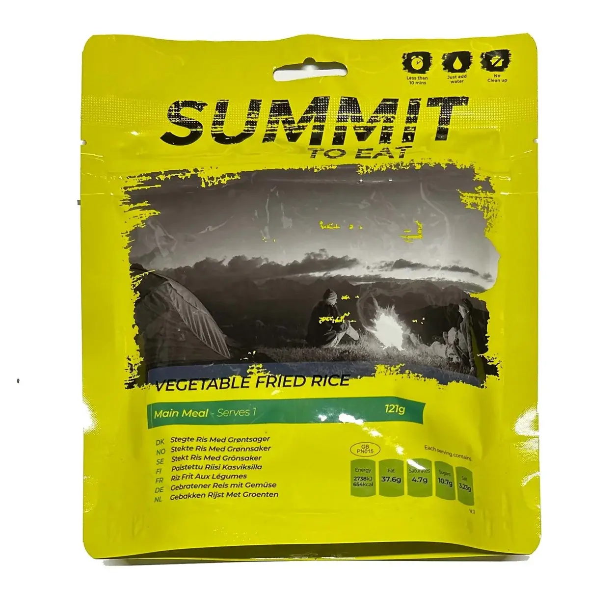 Summit To Eat Їжа сублімована Summit To Eat Big Pack Вегетаріанський смажений рис 201g/1088kcal