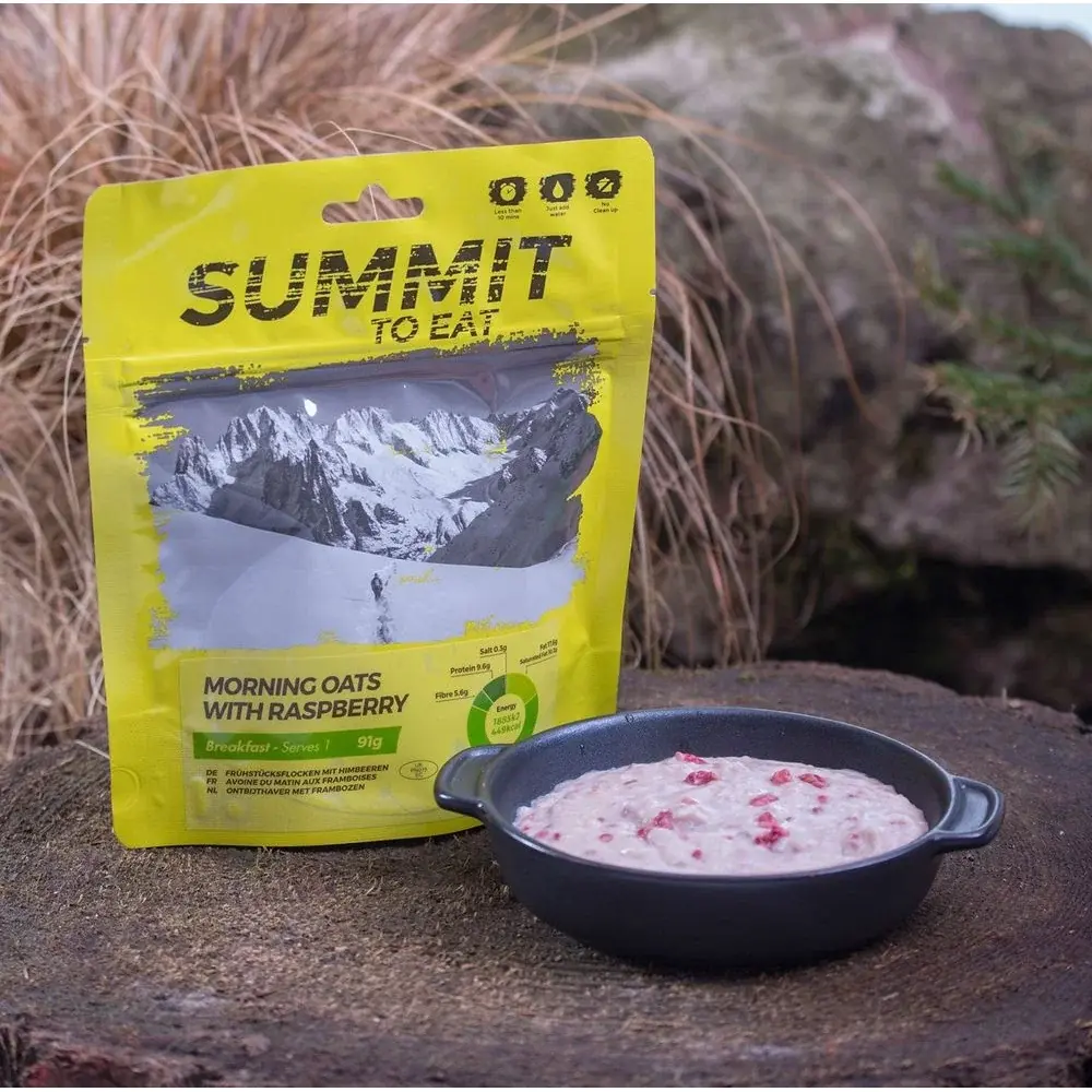 Summit To Eat Каша вівсяна з малиною Summit To Eat