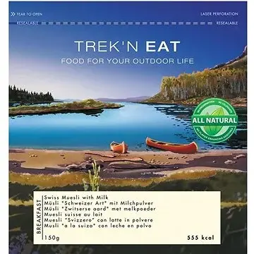 Trek´n Eat Їжа сублімована Trek´n Eat Швейцарське мюслі з молоком (150 g, 576 kcal)