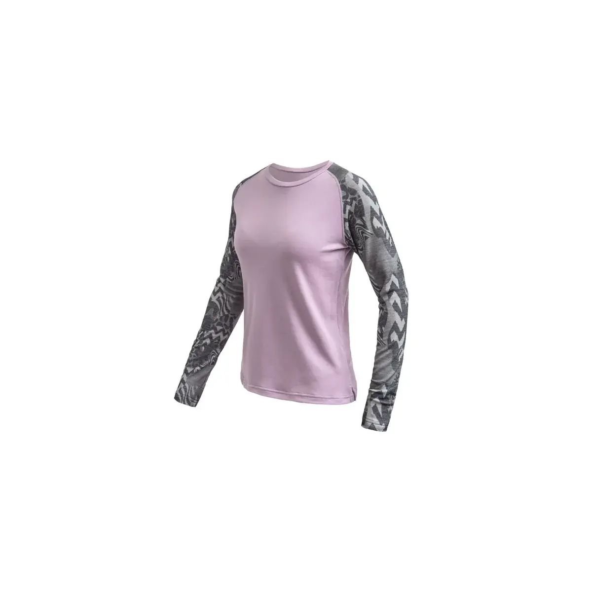 Sensor Футболка Sensor MERINO BLEND IMPRESS mystic violet/zebra