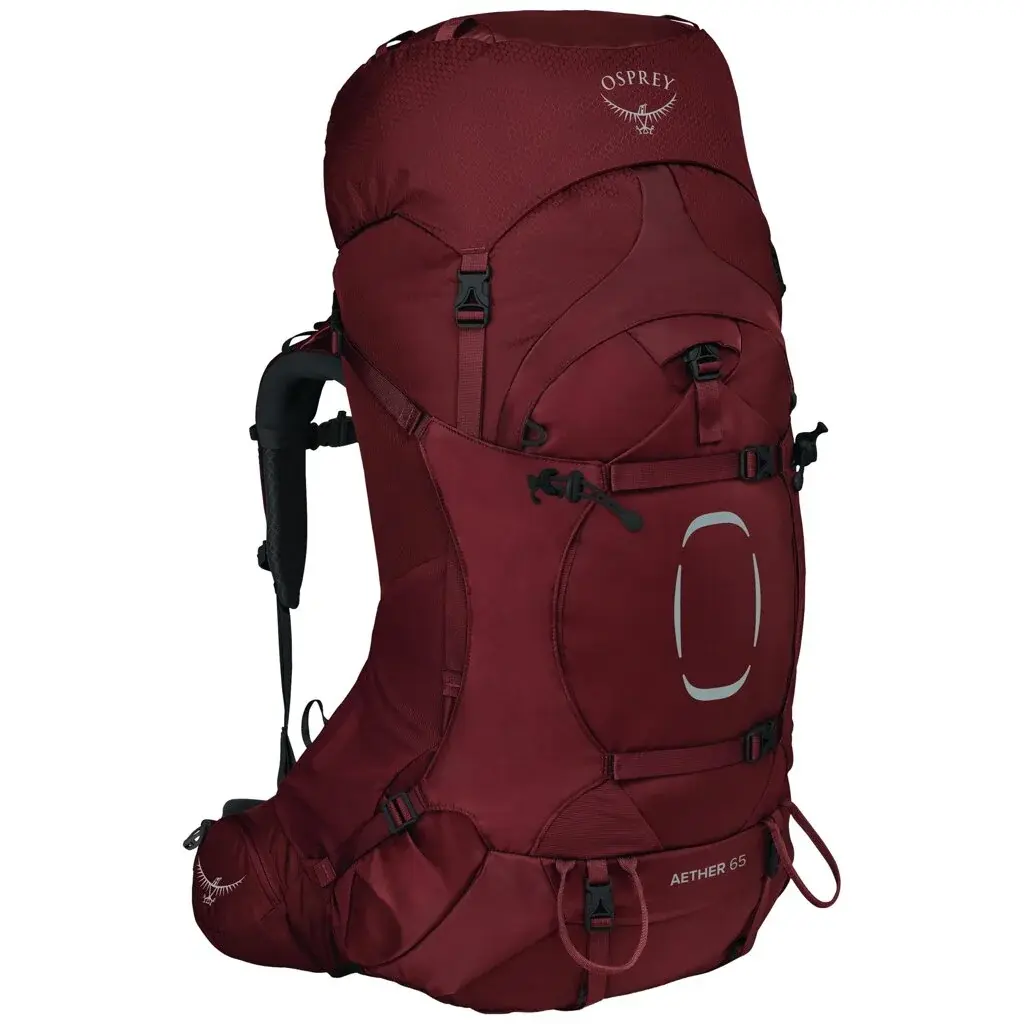 Osprey Рюкзак туристичний Osprey Aether 65L acorn red
