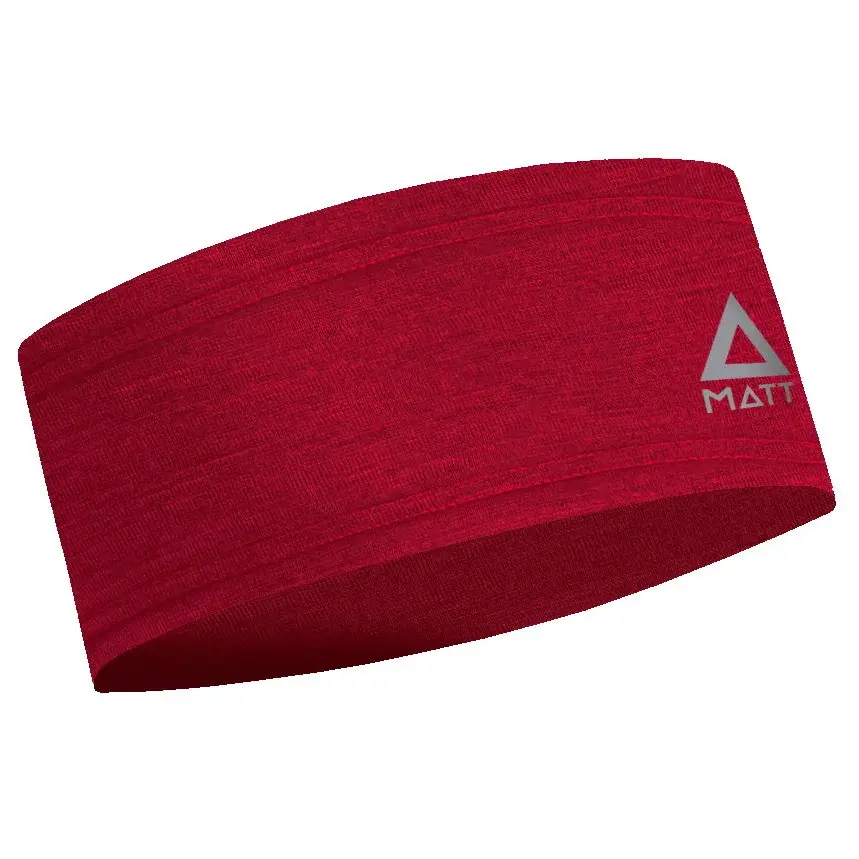MATT Пов'язка унісекс MATT Merino Headband Uni red