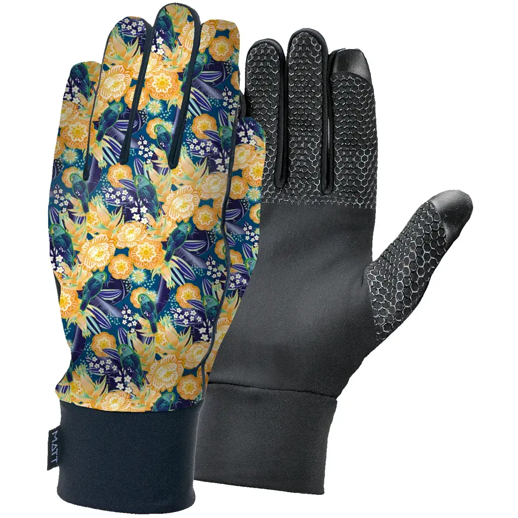MATT Рукавички унісекс MATT C. Estrada Inner Touch tropical parrot