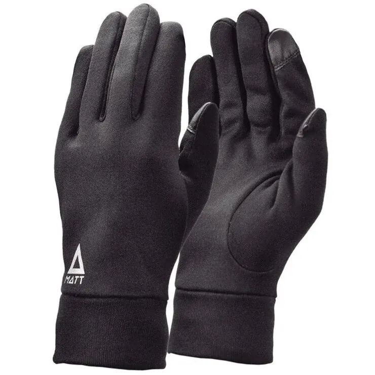 MATT Рукавички бігові унісекс MATT Warmstretch Gloves black