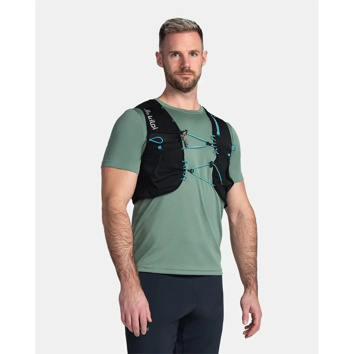 Kilpi Жилет для бігу унісекс Kilpi Hardrock 10L чорний