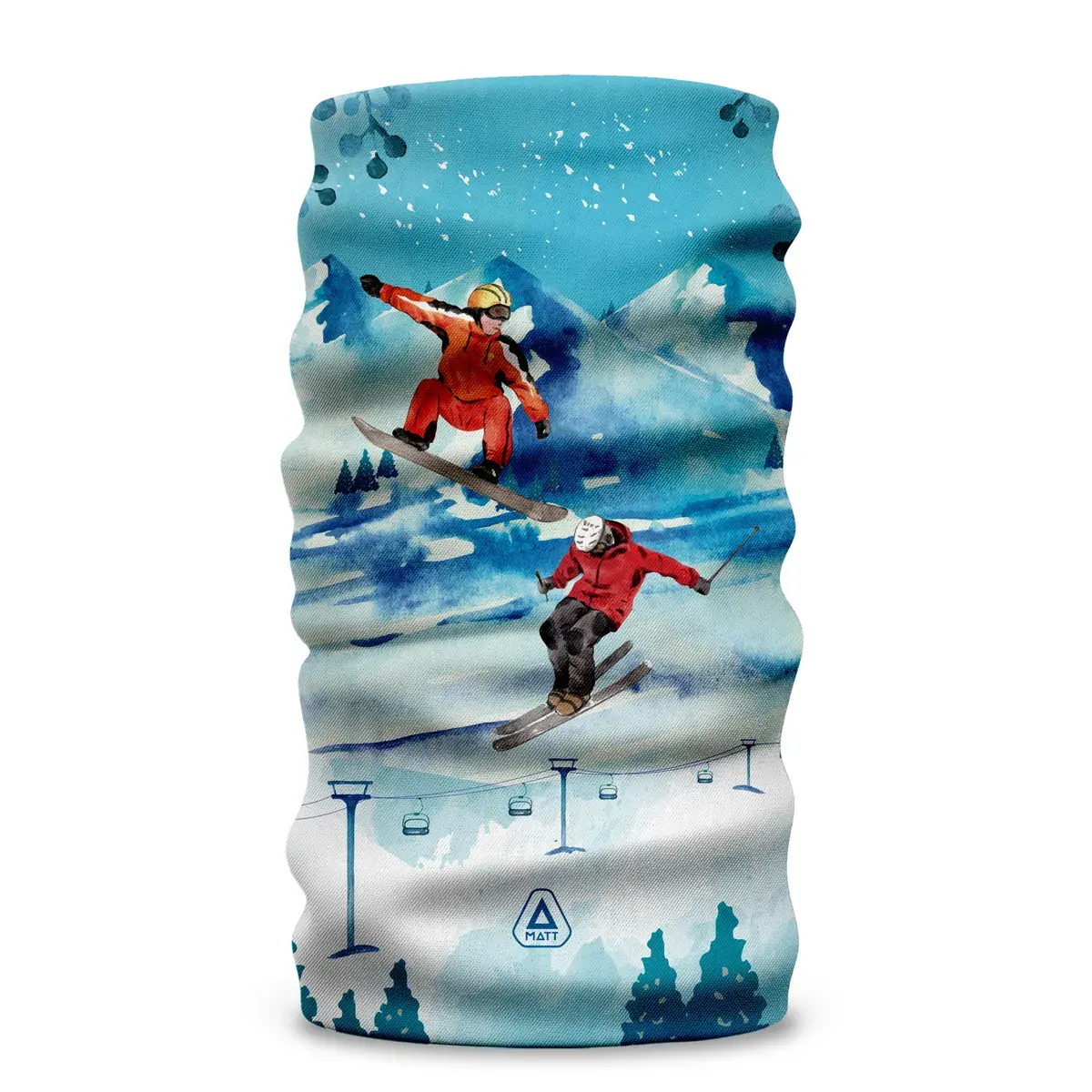 MATT Баф універсальний MATT Scarf Coolmax Eco Skiers