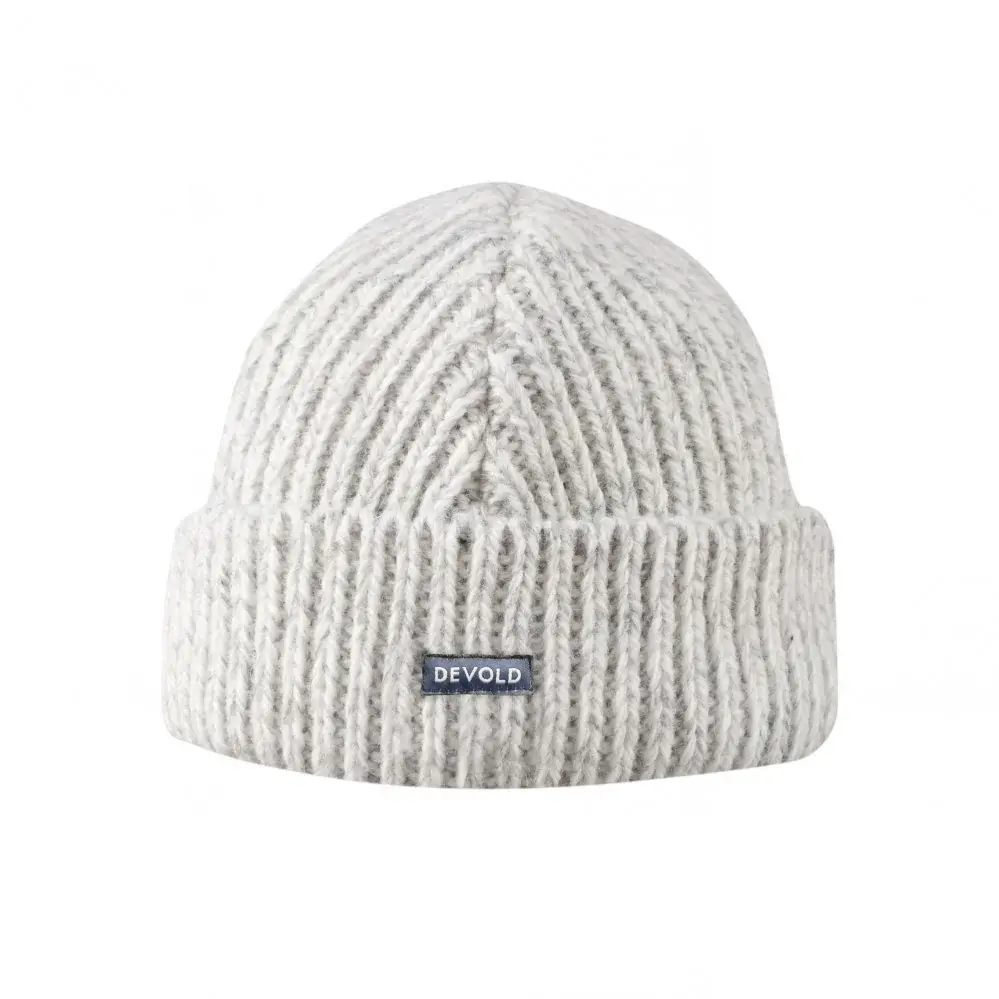 Шапка вовняна Devold Nansen Wool Beanie grey melange